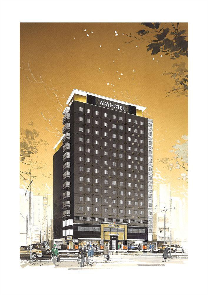 Apa Hotel Higashi Nihombashi Ekimae Токио Экстерьер фото